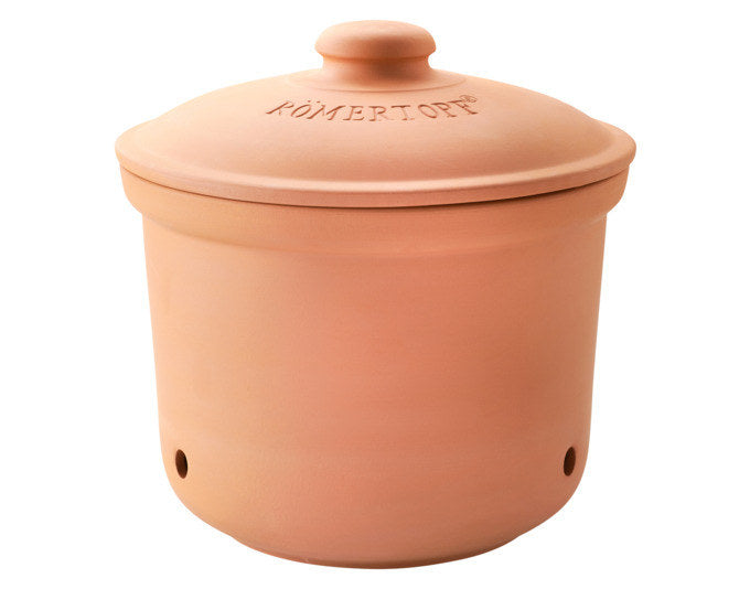 RÖMERTOPF Frischetopf Maxi Plus 5.5 l ø 26x25 cm terracotta in Terracotta, Braun präsentiert im Onlineshop von KAQTU Design AG. Kochtopf ist von RÖMERTOPF