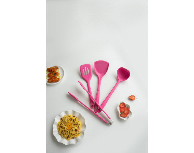 KOCHBLUME Flexwender 30 cm pink in Pink, Rot präsentiert im Onlineshop von KAQTU Design AG. Pfannenwender ist von KOCHBLUME
