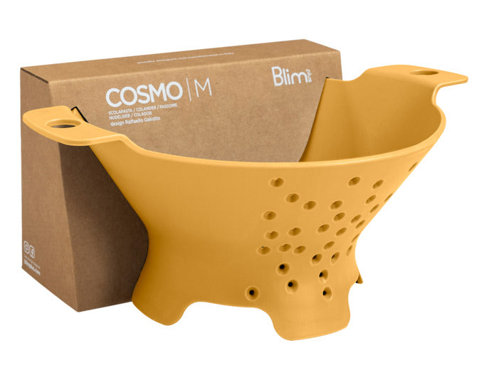BLIM PLUS Abtropfsieb Cosmo Gr. M ø 30 cm gelb in präsentiert im Onlineshop von KAQTU Design AG. Salatzubehör ist von BLIMPLUS