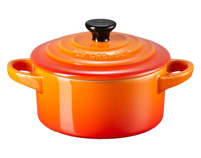LE CREUSET Mini-Cocotte ofenrot ø 10x5 cm 0.25 l in präsentiert im Onlineshop von KAQTU Design AG. Topf ist von LE CREUSET