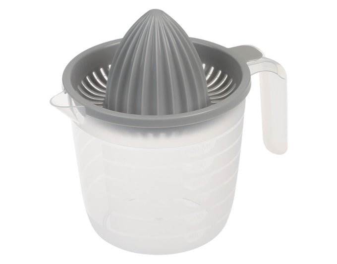 EBNAT Fruchtpresse Kunststoff 0.6 l mit Skala grau in präsentiert im Onlineshop von KAQTU Design AG. Küchenhelfer ist von EBNAT