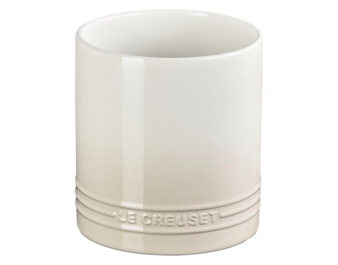LE CREUSET Kellentopf Signature meringue 1.1 l in Meringue, Weiss präsentiert im Onlineshop von KAQTU Design AG. Kochlöffelhalter ist von LE CREUSET