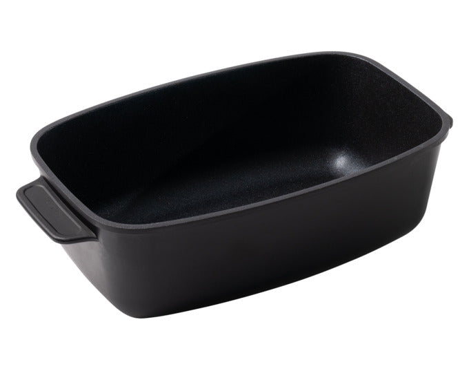 GASTROLUX Bräter EVO mit Glasdeckel Induktion 39x22x11.5 cm in präsentiert im Onlineshop von KAQTU Design AG. Topf ist von GASTROLUX