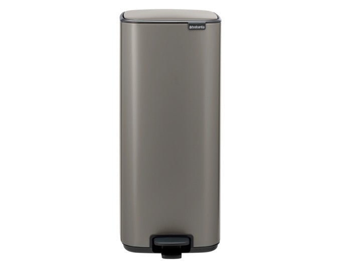 BRABANTIA Treteimer Bo platinum 30 l in präsentiert im Onlineshop von KAQTU Design AG. Mülleimer ist von BRABANTIA