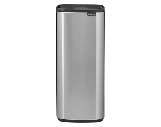 BRABANTIA Abfallbehälter Touch Bin Bo matt steel FFP 30 l in präsentiert im Onlineshop von KAQTU Design AG. Mülleimer ist von BRABANTIA