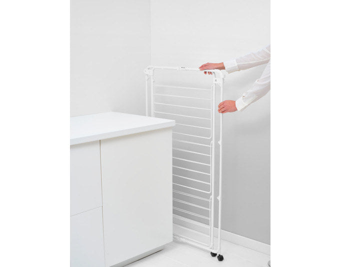 BRABANTIA Wäschetrockner HangOn Turm 23 m white in White, Weiss präsentiert im Onlineshop von KAQTU Design AG. Wäscheständer ist von BRABANTIA