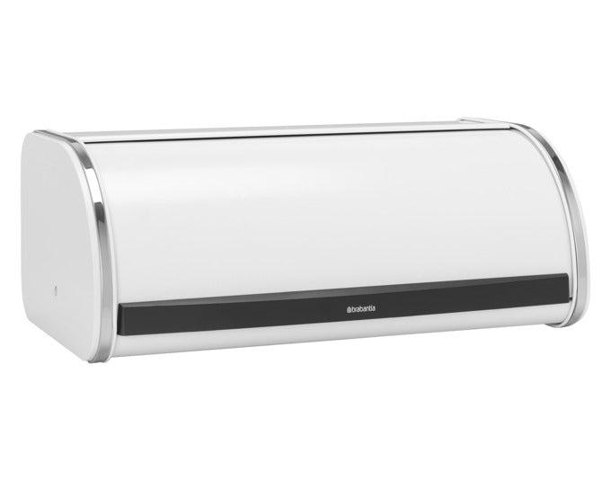BRABANTIA Rollbrotkasten white 44.5x26.2x17.3 cm in präsentiert im Onlineshop von KAQTU Design AG. Brotkorb ist von BRABANTIA