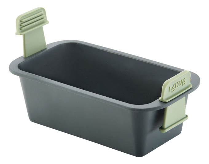 LÉKUÉ Silikonform für Heissluftfritteuse rechteckig 20x11x8.5 cm in präsentiert im Onlineshop von KAQTU Design AG. Backform / Backblech ist von LEKUE