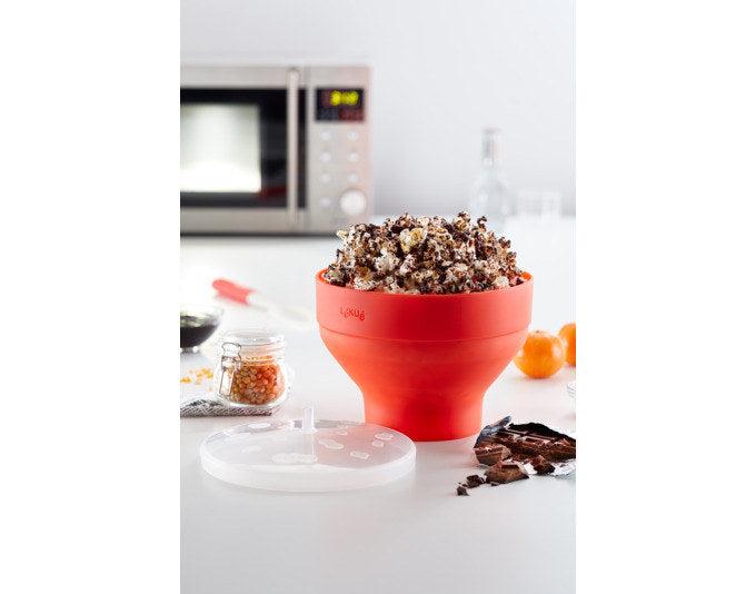 LÉKUÉ Mikrowellen-Popcorn-Maker ø 20.5 cm in präsentiert im Onlineshop von KAQTU Design AG. Kuchenformen ist von LEKUE