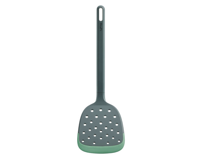 LÉKUÉ Pfannenwender gelocht Silikon 30.6 cm grün in präsentiert im Onlineshop von KAQTU Design AG. Kochbesteck ist von LEKUE