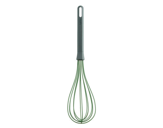LÉKUÉ Schneebesen Silikon 32 cm grün in Grün präsentiert im Onlineshop von KAQTU Design AG. Schwingbesen ist von LEKUE