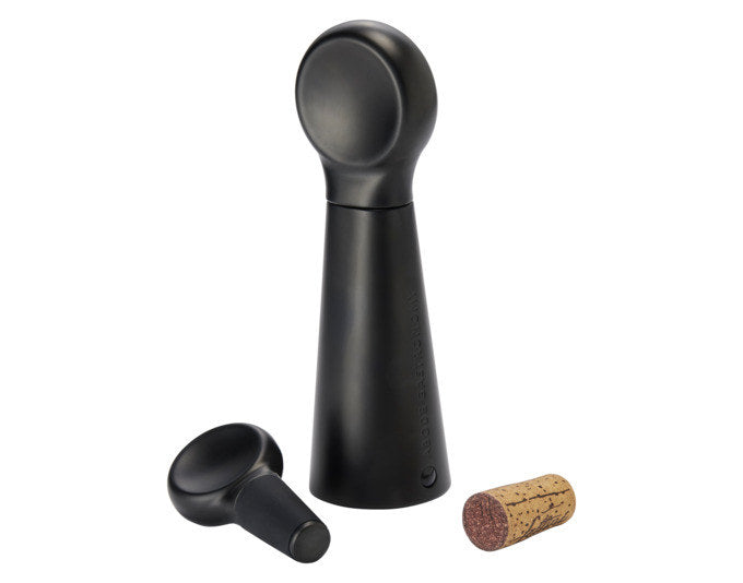 PHILIPPI Korkenzieher Set Vino 2tlg. in Schwarz präsentiert im Onlineshop von KAQTU Design AG. Flaschenöffner ist von PHILIPPI