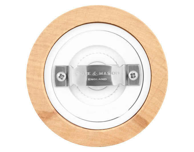 COLE&MASON Salzmühle London Buche natur GRD SLT 22x5.8x5.8 cm in Holzoptik, Braun präsentiert im Onlineshop von KAQTU Design AG. Salz & Pfeffer ist von COLE & MASON