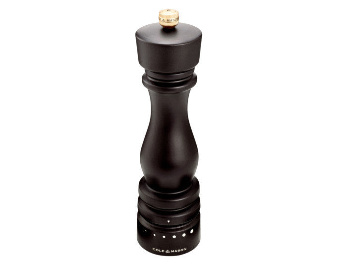 COLE&MASON Pfeffermühle London Buche dunkel GRD SLT 22x5.8x5.8 cm in Holzoptik, Braun präsentiert im Onlineshop von KAQTU Design AG. Salz & Pfeffer ist von COLE & MASON