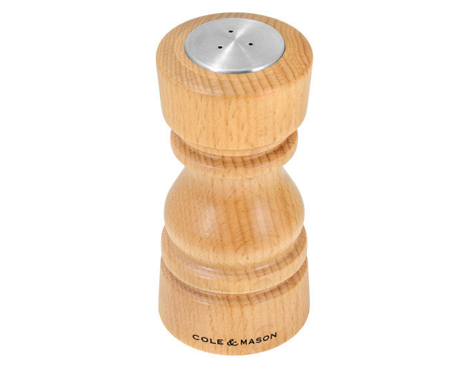COLE&MASON Pfeffermühle / Salzstreuer Set London Buche natur 13 cm in Holzoptik, Braun präsentiert im Onlineshop von KAQTU Design AG. Salz & Pfeffer ist von COLE & MASON