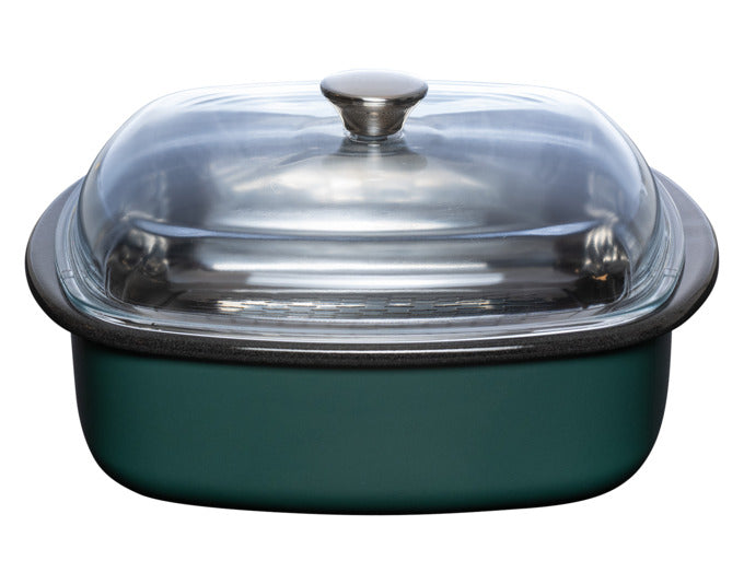 RIESS Dampfgarer Teal 3tlg. 28x28x9.1 cm 4.5 l in präsentiert im Onlineshop von KAQTU Design AG. Topf ist von RIESS