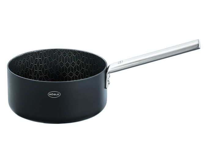 RÖSLE Stielkasserolle Ebonic ProNero ø 16 cm in präsentiert im Onlineshop von KAQTU Design AG. Topf ist von RÖSLE