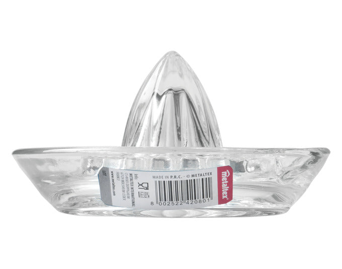 METALTEX Zitruspresse Glas ø 13.9x14.3x7 cm in präsentiert im Onlineshop von KAQTU Design AG. Küchenhelfer ist von METALTEX