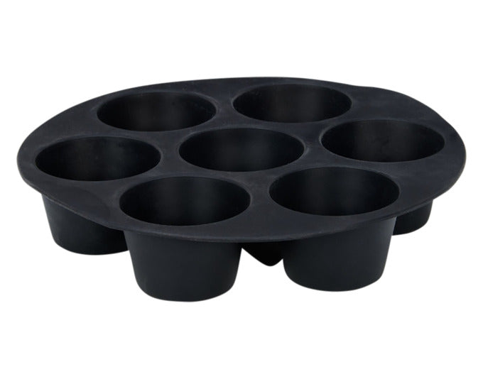 PATISSE Silikon Muffin-Backblech Air Frying Accessoires 7er 5.5 cm ø 21 cm in präsentiert im Onlineshop von KAQTU Design AG. Backform / Backblech ist von PATISSE