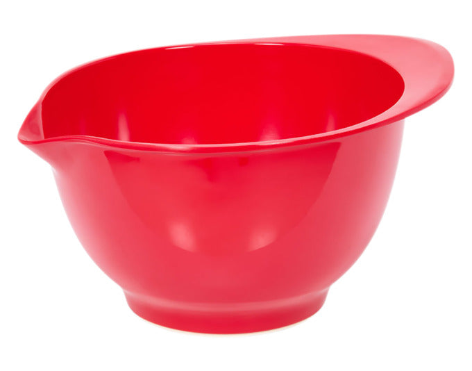 PATISSE Rührschüssel Melamin rot 3 l ø 22 cm in präsentiert im Onlineshop von KAQTU Design AG. Schüssel ist von PATISSE