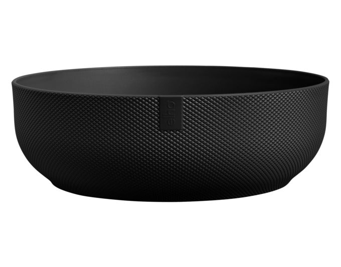 ELHO Pflanzengefäss Jazz bowl ø 28 cm schwarz in präsentiert im Onlineshop von KAQTU Design AG. Blumentopf ist von ELHO