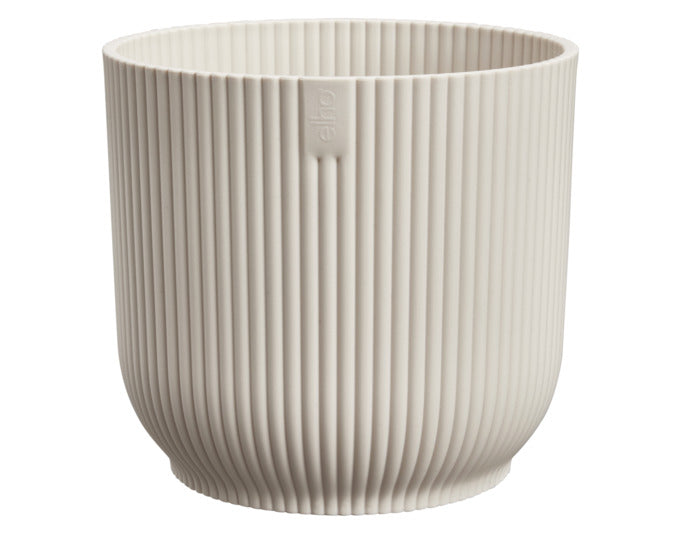 ELHO Pflanzengefäss Vibes fold ø 14 cm leinenweiss in präsentiert im Onlineshop von KAQTU Design AG. Blumentopf ist von ELHO