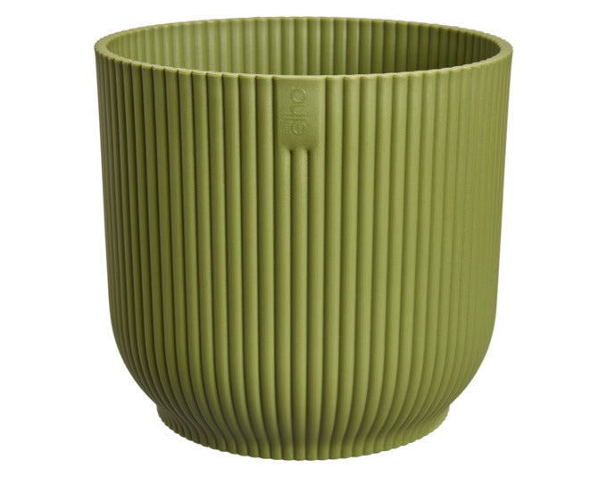 ELHO Pflanzengefäss Vibes fold ø 22 cm ferngrün in präsentiert im Onlineshop von KAQTU Design AG. Blumentopf ist von ELHO
