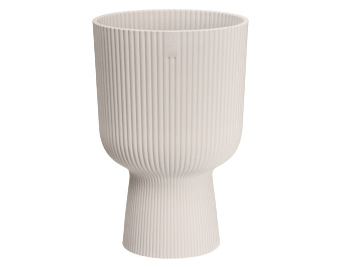 ELHO Pflanzengefäss Vibes fold Coupe ø 30 cm leinenweiss in präsentiert im Onlineshop von KAQTU Design AG. Blumentopf ist von ELHO