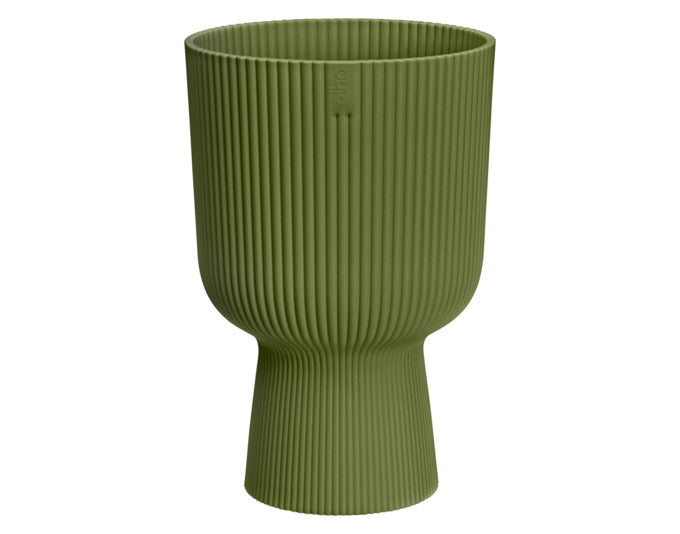 ELHO Pflanzengefäss Vibes fold Coupe ø 30 cm ferngrün in präsentiert im Onlineshop von KAQTU Design AG. Blumentopf ist von ELHO
