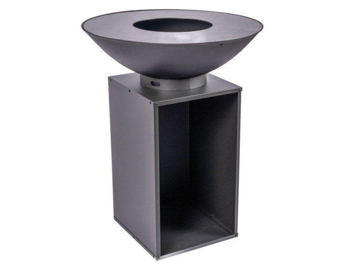 REDFIRE Feuerstelle Onyx Classic mit Abdeckung schwarz 80 cm in Schwarz präsentiert im Onlineshop von KAQTU Design AG. Feuerschale ist von REDFIRE