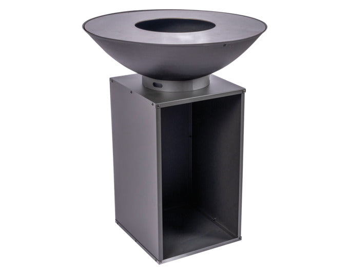 REDFIRE Feuerstelle Onyx Classic mit Abdeckung schwarz 80 cm in präsentiert im Onlineshop von KAQTU Design AG. Feuerstelle ist von REDFIRE