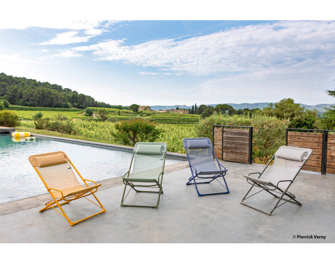 LAFUMA Sessel Transaswing indigo in Blau, Indigo präsentiert im Onlineshop von KAQTU Design AG. Liegestuhl ist von LAFUMA