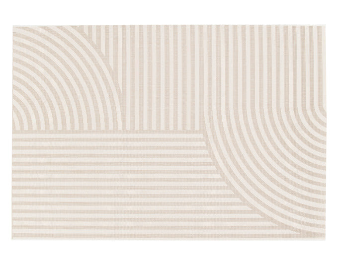 LAFUMA Aussenteppich Arche PET recycled beige 160x230 cm in präsentiert im Onlineshop von KAQTU Design AG. Outdoor-Teppich ist von LAFUMA