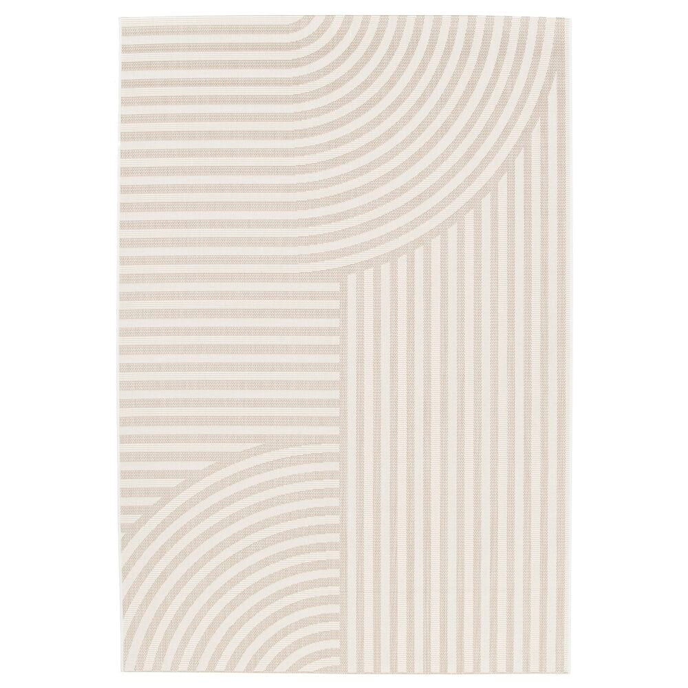 LAFUMA Aussenteppich Arche PET recycled beige 160x230 cm in Beige, Braun präsentiert im Onlineshop von KAQTU Design AG. Outdoor Teppich ist von LAFUMA