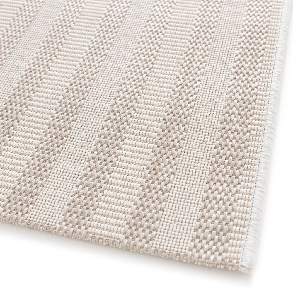 LAFUMA Aussenteppich Arche PET recycled beige 240x320 cm in Beige, Braun präsentiert im Onlineshop von KAQTU Design AG. Outdoor Teppich ist von LAFUMA