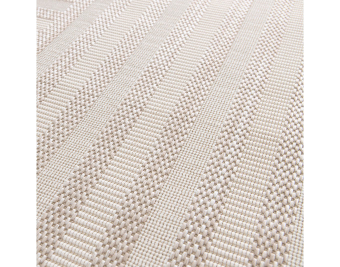 LAFUMA Aussenteppich Arche PET recycled beige 240x320 cm in Beige, Braun präsentiert im Onlineshop von KAQTU Design AG. Outdoor Teppich ist von LAFUMA