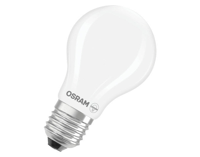 OSRAM LED-Lampe Star Classic A E27 3.4W 470lm frosted Warm White in präsentiert im Onlineshop von KAQTU Design AG. Leuchtmittel ist von OSRAM