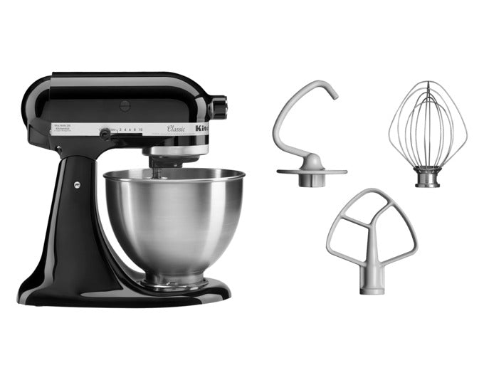 KITCHENAID Küchenmaschine Classic K45 4.3 l schwarz in präsentiert im Onlineshop von KAQTU Design AG. Küchengerät ist von KITCHEN AID