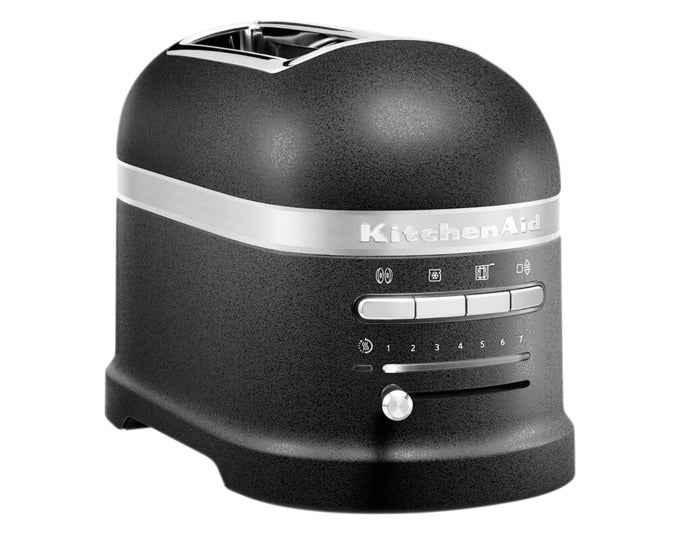 KITCHENAID Toaster 5KMT2204 2-Schlitz eisenschwarz in präsentiert im Onlineshop von KAQTU Design AG. Küchengerät ist von KITCHEN AID