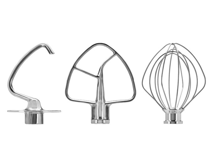 KITCHENAID Rührwerkzeug Set Edelstahl in präsentiert im Onlineshop von KAQTU Design AG. Küchengerät ist von KITCHEN AID