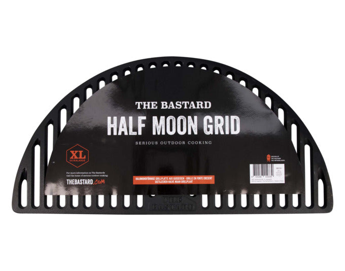 THE BASTARD Gusseisenrost Halbmond XL in präsentiert im Onlineshop von KAQTU Design AG. Grillzubehör ist von THE BASTARD