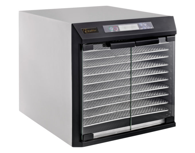 EXCALIBUR Dörrautomat EXC10EL silber in präsentiert im Onlineshop von KAQTU Design AG. Küchengerät ist von EXCALIBUR