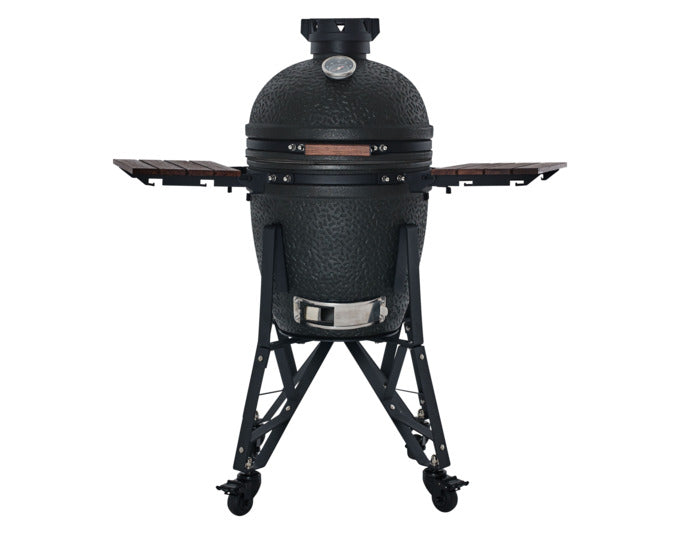 Schwarzer THE BASTARD Grill Urban Medium Multilevel, ideal für vielseitiges Grillen mit mehreren Ebenen und modernem Design.