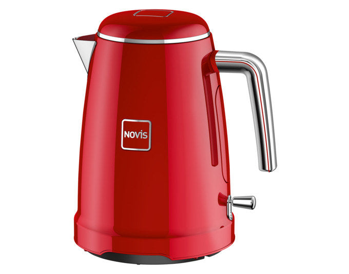 NOVIS Wasserkocher Iconic Line K1 rot in Rot, Pantone 3456C präsentiert im Onlineshop von KAQTU Design AG. Wasserkocher ist von NOVIS