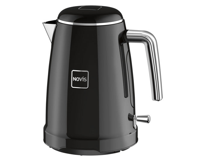 NOVIS Wasserkocher Iconic Line K1 schwarz in präsentiert im Onlineshop von KAQTU Design AG. Küchengerät ist von NOVIS