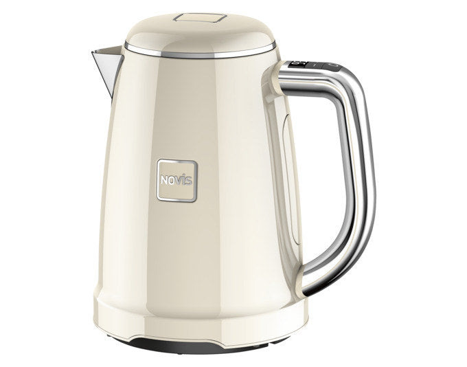 NOVIS Wasserkocher Iconic Line KTC1 creme in Creme, Weiss präsentiert im Onlineshop von KAQTU Design AG. Wasserkocher ist von NOVIS