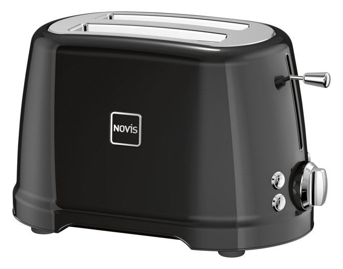 NOVIS Toaster Iconic Line T2 schwarz in Schwarz präsentiert im Onlineshop von KAQTU Design AG. Toaster ist von NOVIS