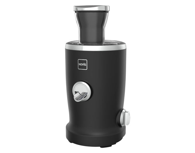 NOVIS Entsafter NewGen SX-3 VitaJuicer schwarz matt in präsentiert im Onlineshop von KAQTU Design AG. Küchengerät ist von NOVIS