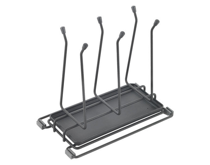 METALTEX Flaschentrockner/Abtropfgestell Bottle-Up LAVA 25x14x22 cm in Matt schwarz präsentiert im Onlineshop von KAQTU Design AG. Abtropfgestell ist von METALTEX