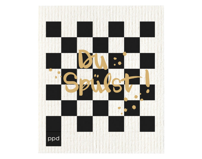 PPD Spültuch Du spülst! in präsentiert im Onlineshop von KAQTU Design AG. Küchentuch ist von PPD